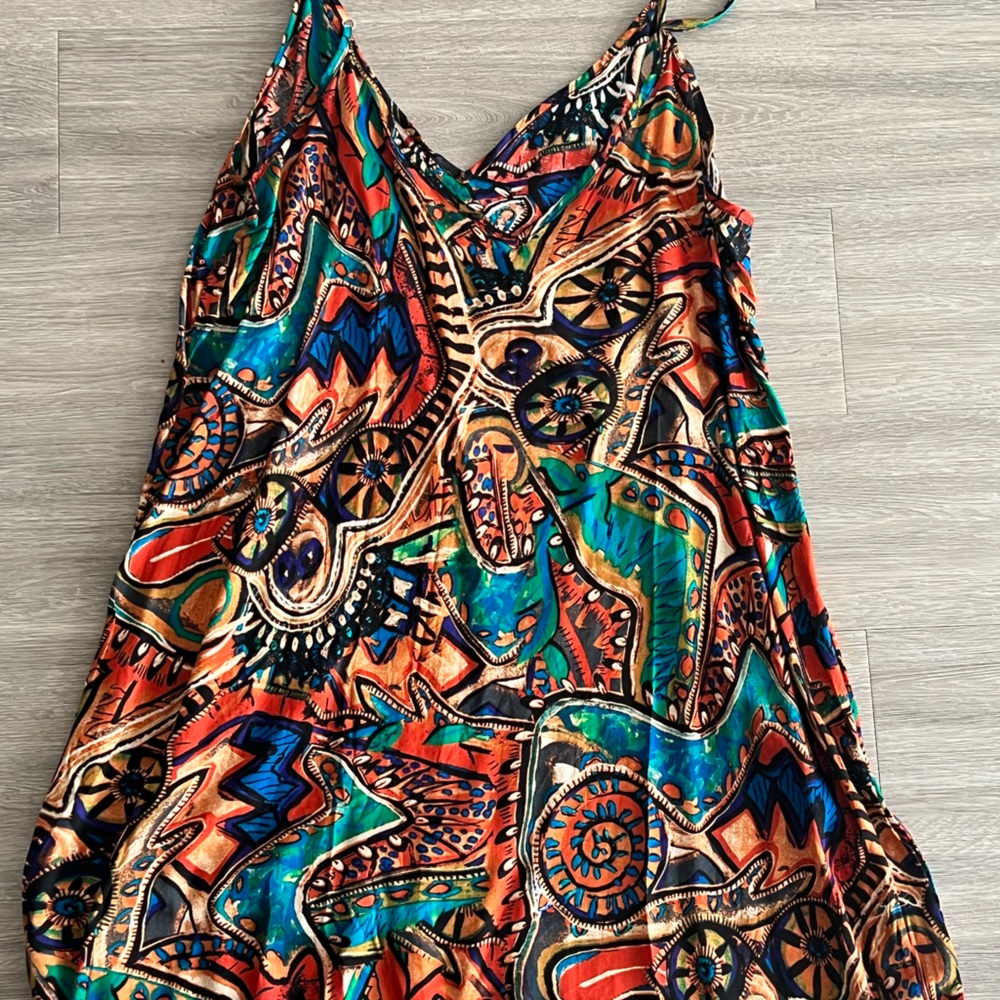 SHEIN multi color dress